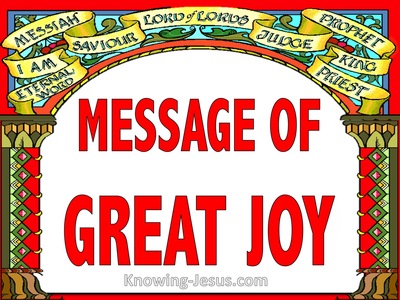 Message of Great Joy - Perfect MAN Eternal SON (10)